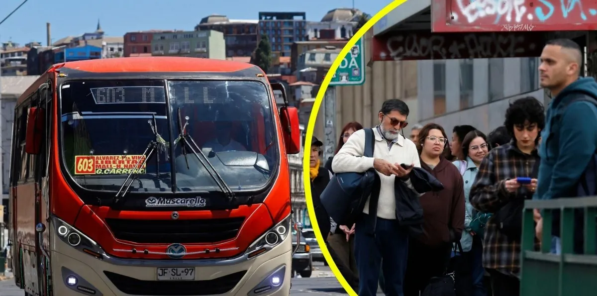 Micreros de Valparaíso iniciaron paro indefinido por deudas y alza del combustible: ¿Qué líneas no están prestando servicio?