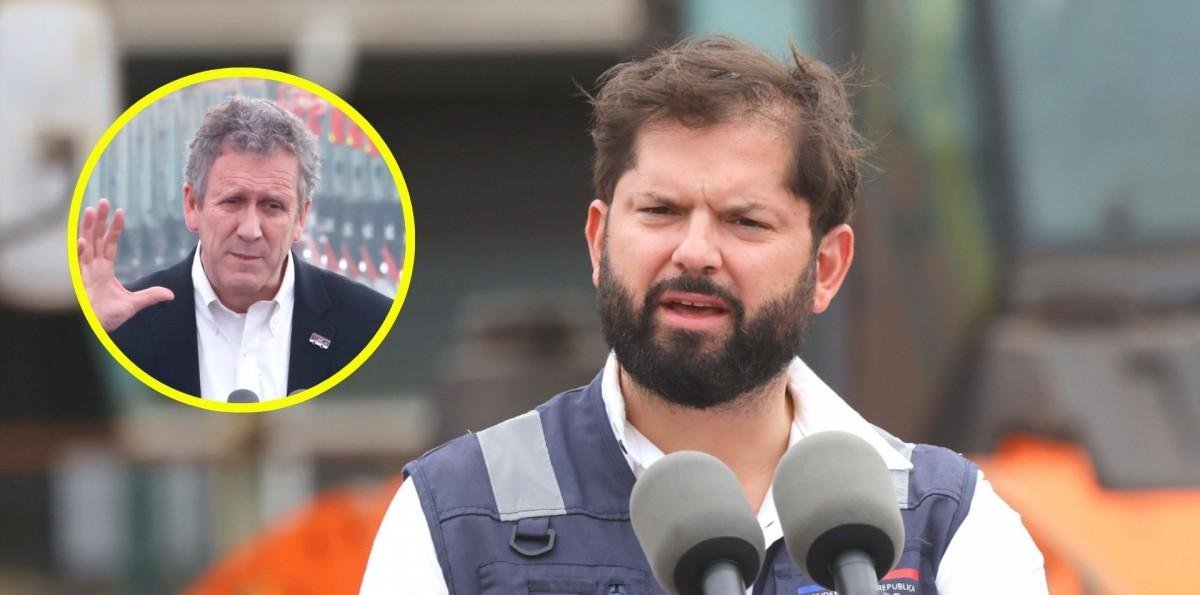 "El ministro no anda nada solo": El particular apoyo de Boric a Juan Carlos Muñoz tras sanción de EEUU