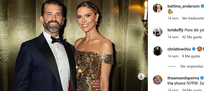 El "desliz" de Donald Trump sobre el matrimonio de su hijo mayor y qué se sabe del enlace
