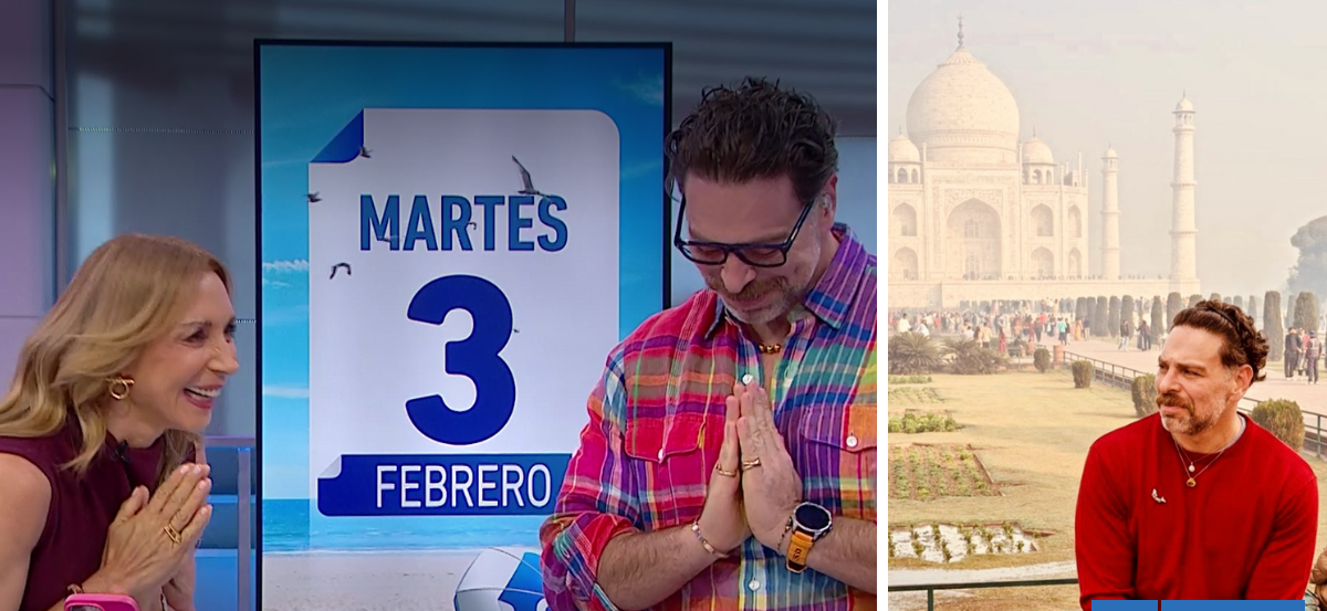 Neme regresó a ’Mucho Gusto’ tras su viaje a India: bromeó con las "vibras espantosas" del estudio