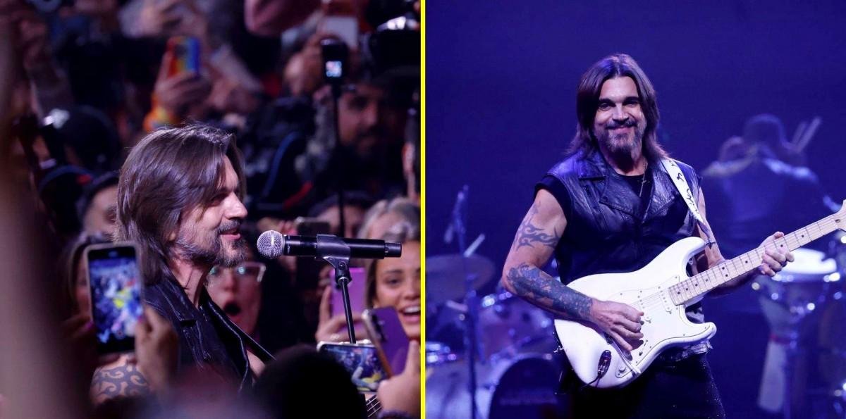 Bajó del escenario y cantó desde el público: Juanes deleitó al Monstruo con "Para tu amor" en el Festival de Viña