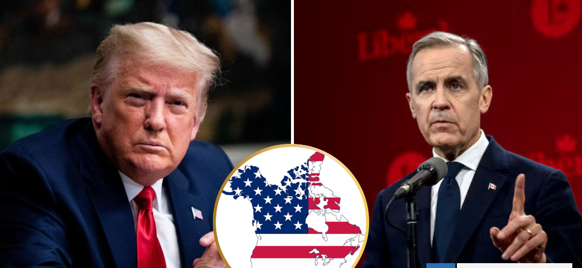 Nuevo desplante de Trump a Mark Carney: lo tachó como el "futuro gobernador del (estado de) Canadá"