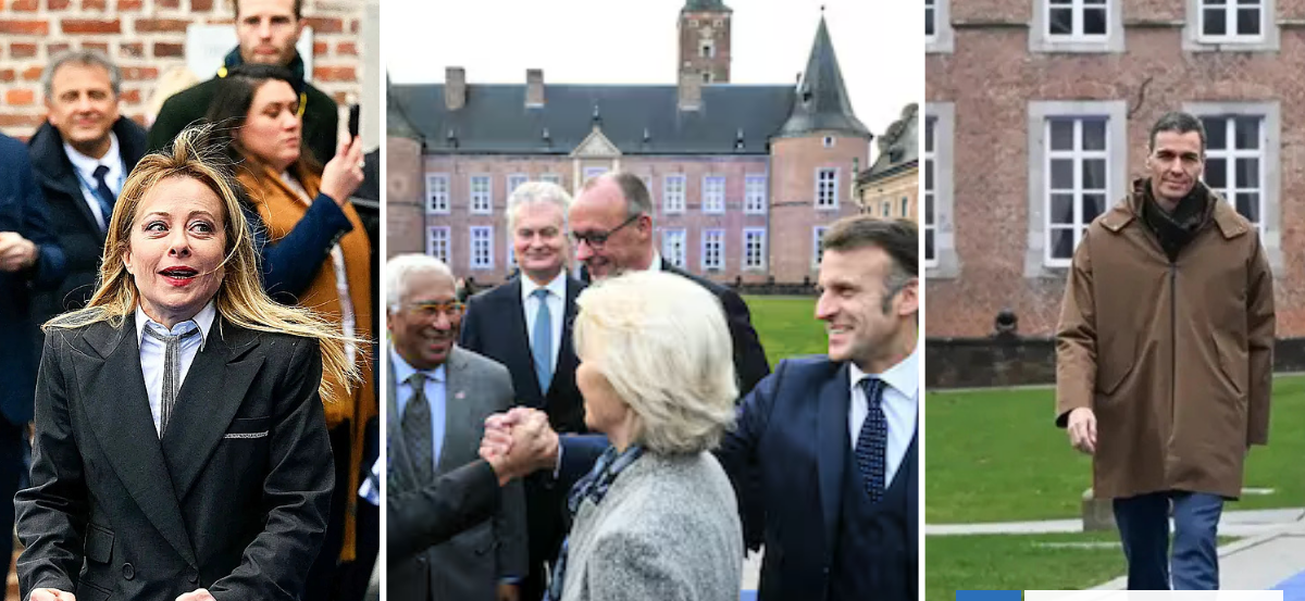 Europa se atrinchera en un castillo del Siglo XI para una "lluvia de ideas" que permita seguir a flote