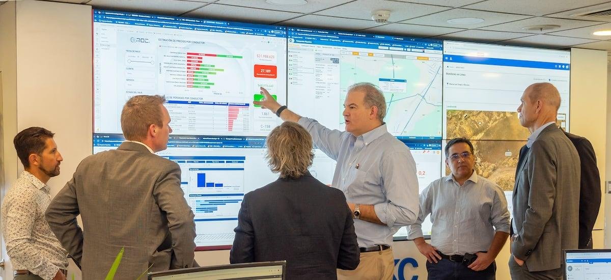Así funciona el Centro de Monitoreo de Operaciones de DAF en Chile