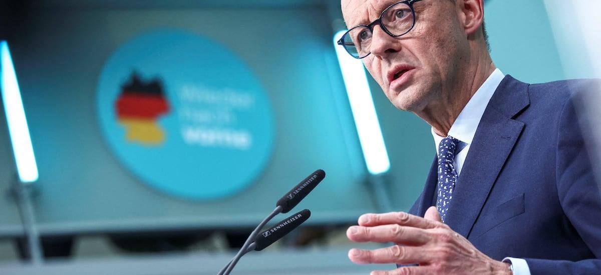 Canciller alemán Merz advierte de que “el orden internacional ya no existe” y que grandes potencias ponen en riesgo la libertad europea - La Tercera