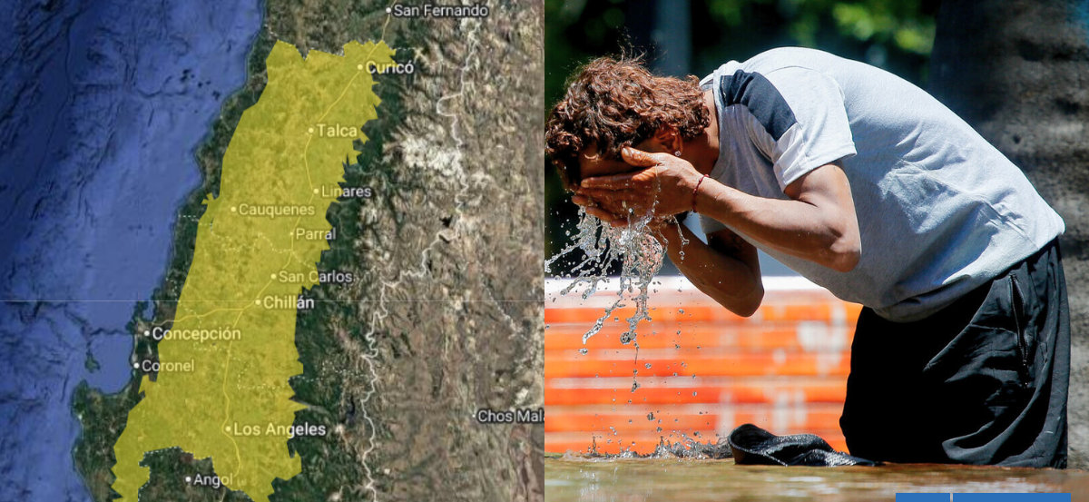 DMC emite Aviso por Altas Temperaturas desde el Maule al Bío Bío para este sábado: hasta 34° C