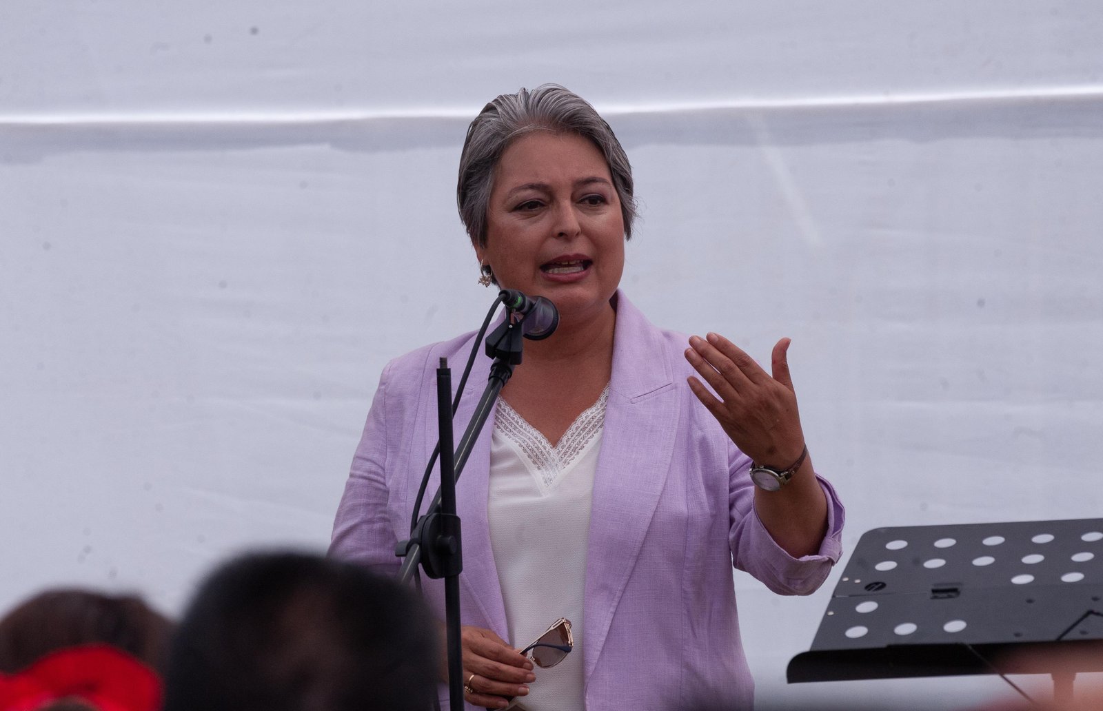 Jara reaparece en la Fiesta de los Abrazos: “Los proyectos se construyen y la derrota siempre es breve”
