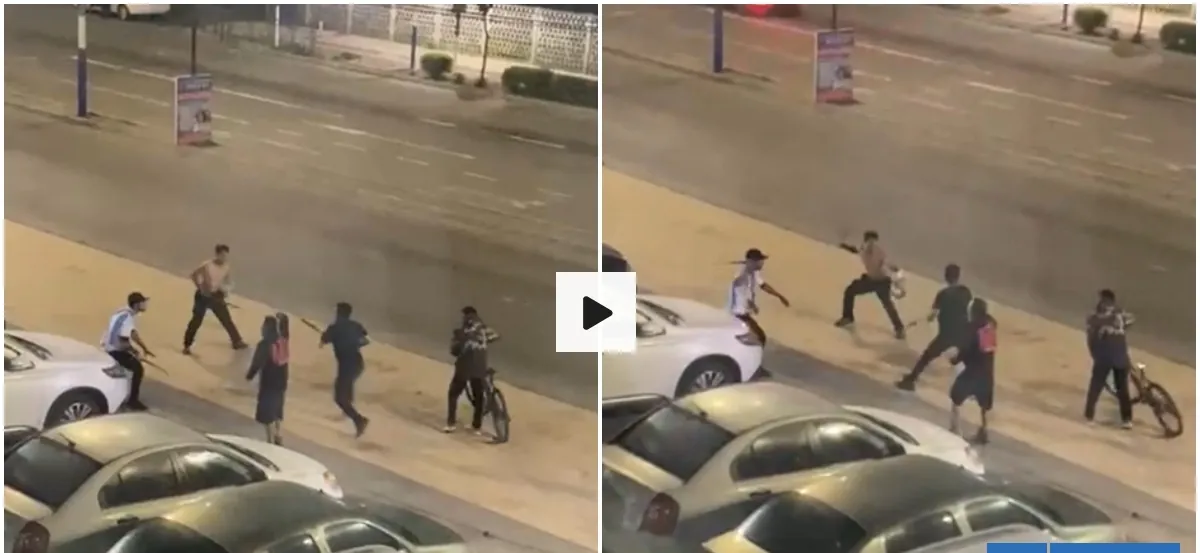 VIDEO | Sujetos se enfrentan con estoques en plena calle en Talcahuano: vecinos exigen mayor seguridad