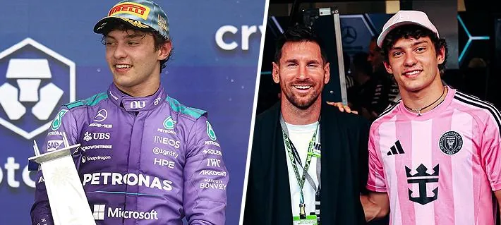 Antonelli no para en la F-1: Gana en Miami su tercera carrera seguida y se escapa como líder... Cómo quedó la tabla y el encuentro con Messi