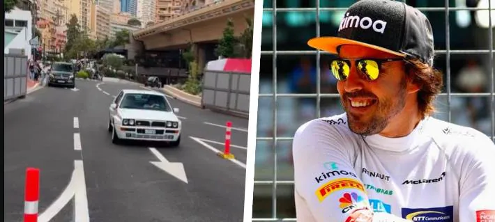 Fernando Alonso cambia los superdeportivos por un ícono histórico del rally