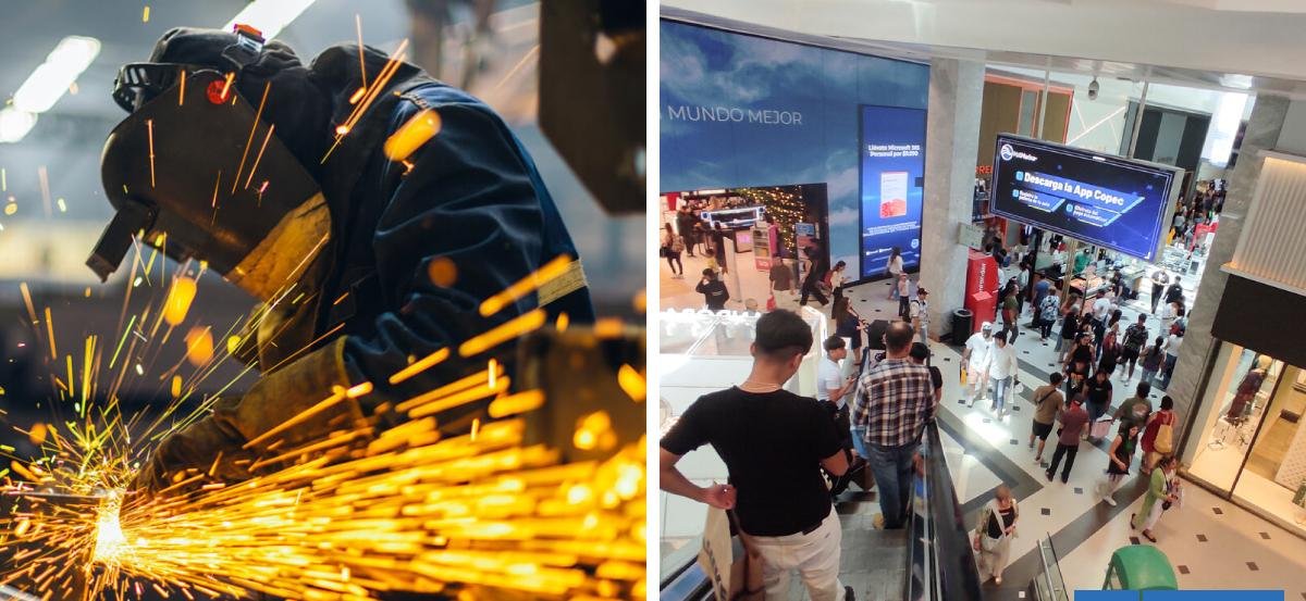 INE: La producción industrial cae en noviembre mientras que el comercio afianza su recuperación