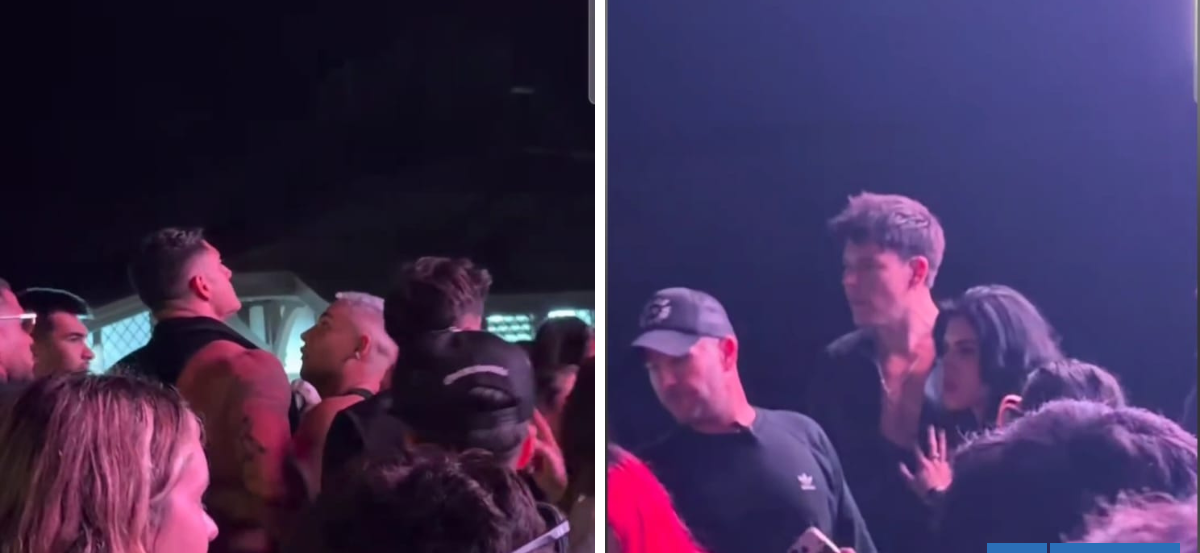 VIDEO | Captan tenso enfrentamiento entre Sammis Reyes y "Cuco" Cerda en fiesta Bresh