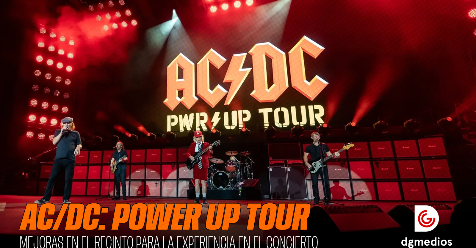 Anuncian mejoras en el Parque Estadio Nacional para los conciertos de AC/DC en Chile