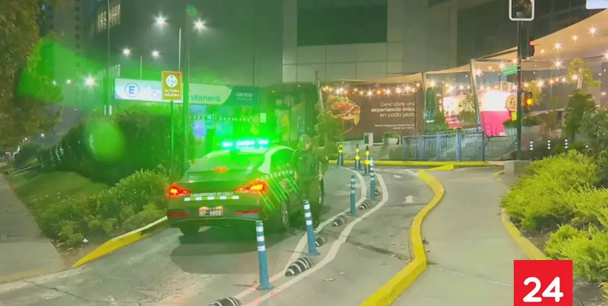 Robo en Costanera Center: delincuentes ingresan a tienda Trek tras forado en muralla