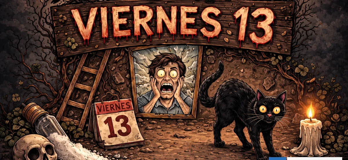 Viernes 13: los motivos de por qué se considera un día de "mala suerte"