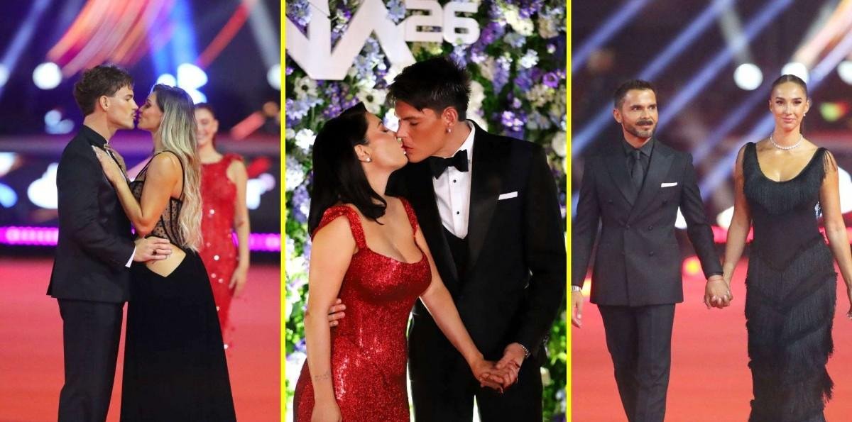 Se robaron todas las miradas: Las parejas que deslumbraron con sus looks en la Gala del Festival de Viña 2026