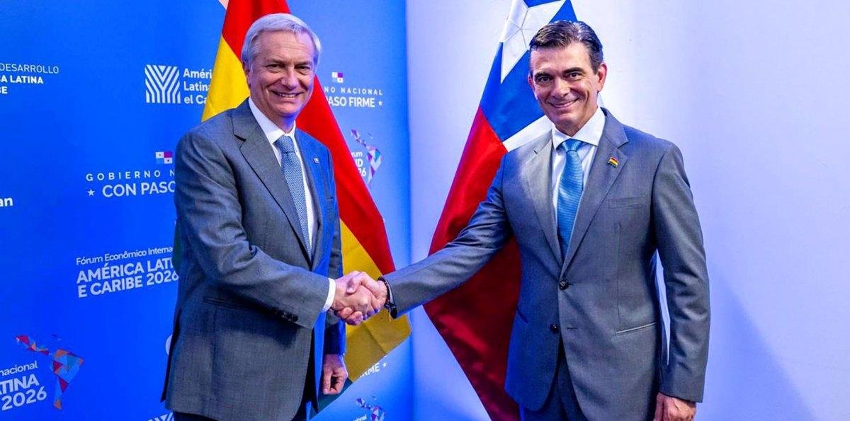 Kast y Paz se reunieron para "construir futuro" en beneficio de Chile y Bolivia