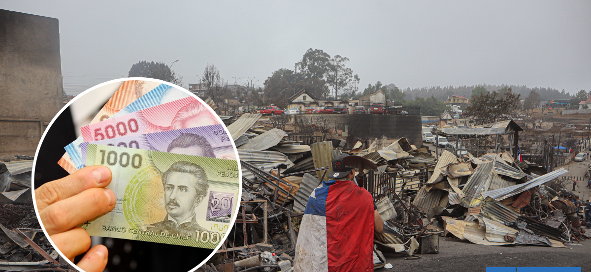 Bonos de hasta $150 mil: las medidas adoptadas por cajas de compensación para afectados por incendios