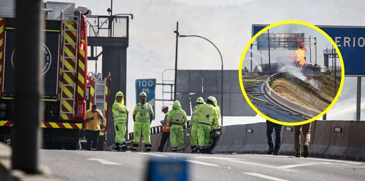 Empresa de gas por muerte de conductor de camión que explotó en Renca: "Estamos recabando todos los antecedentes"
