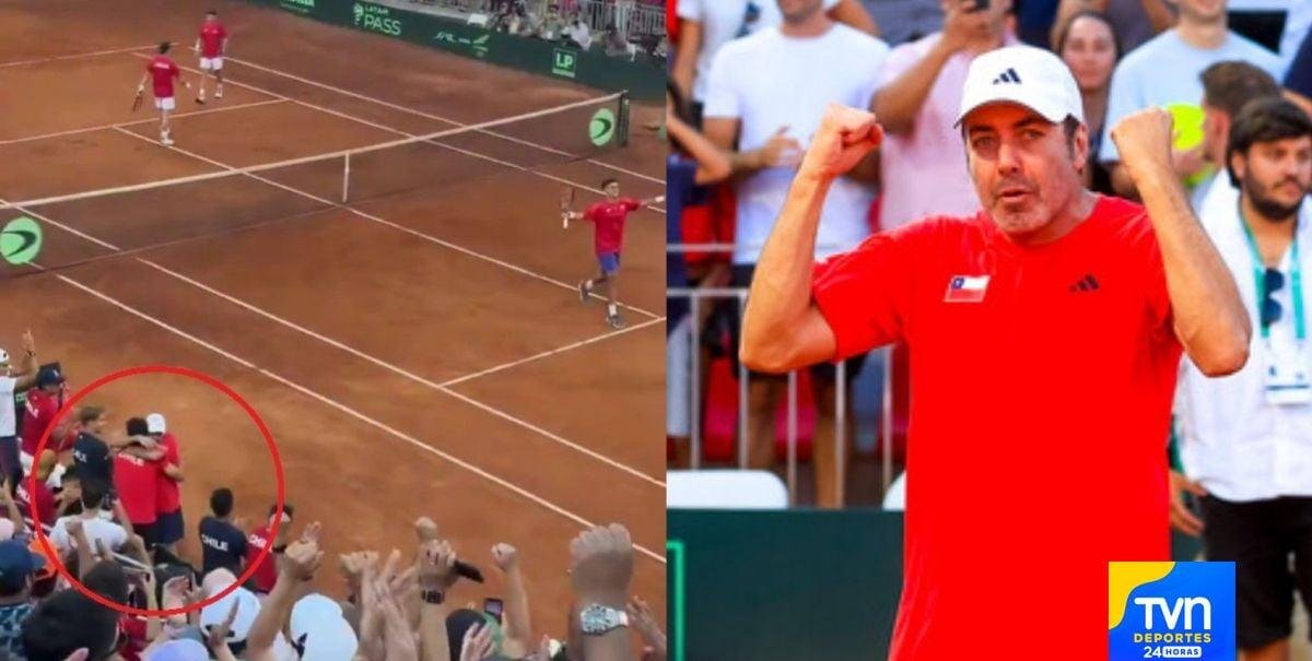 "Un crack": El noble gesto de Nicolás Massú en Copa Davis que causó sensación en redes sociales