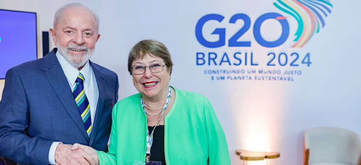 Lula reafirma apoyo de Brasil a Bachelet para su candidatura a la ONU