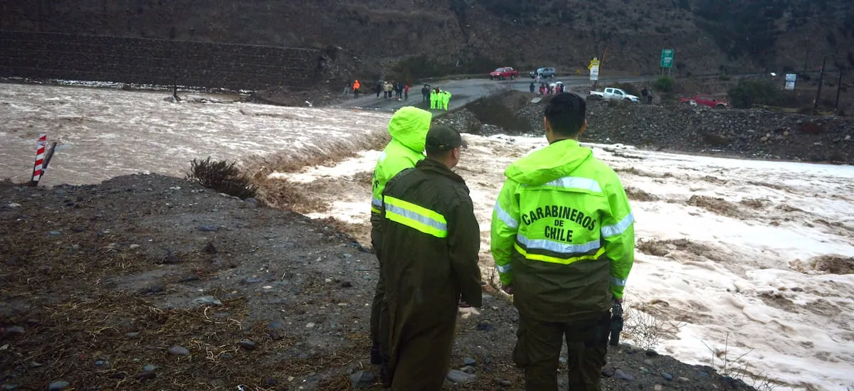 Sistema frontal en Chile, EN VIVO: monitorea las lluvias, alertas y la emergencia en el norte este domingo