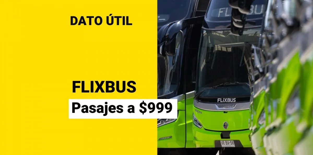 Pasajes desde los $999: Empresa de buses low cost celebra con ofertas importante hito