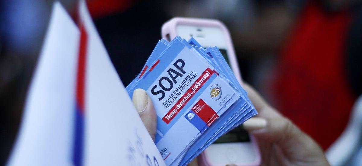 Asociación de Aseguradores informa suspensión transitoria de venta del SOAP a la espera de nueva póliza por Ley Jacinta