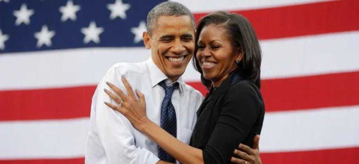 Trump publica un video que representa a Barack y Michelle Obama como una pareja de monos