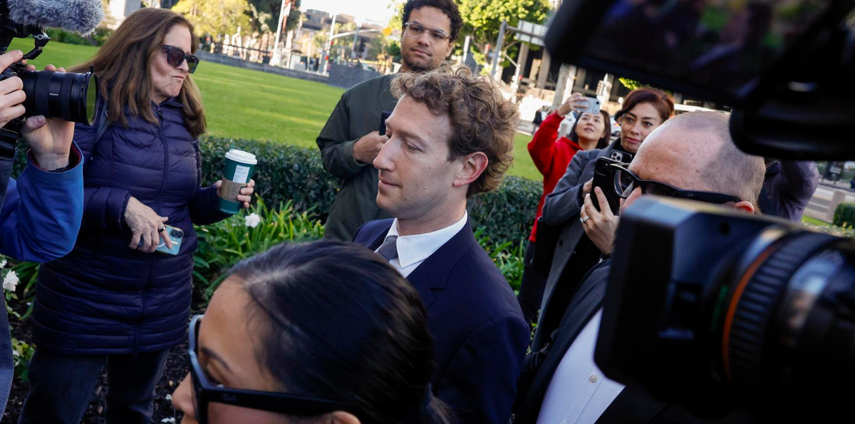 Mark Zuckerberg testifica en histórico juicio por eventual adicción que causan las redes