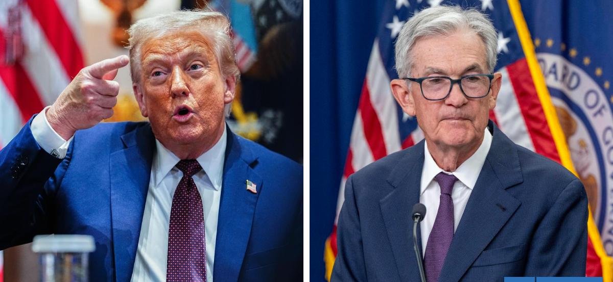 No esperó ni 24 horas: Trump vuelve a atacar al presidente de la Fed por no bajar las tasas de interés