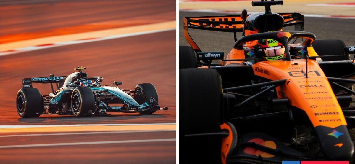 Equipo Mercedes dominó y Piastri destacó en último día de test de Fórmula 1: Aston Martin decepcionó