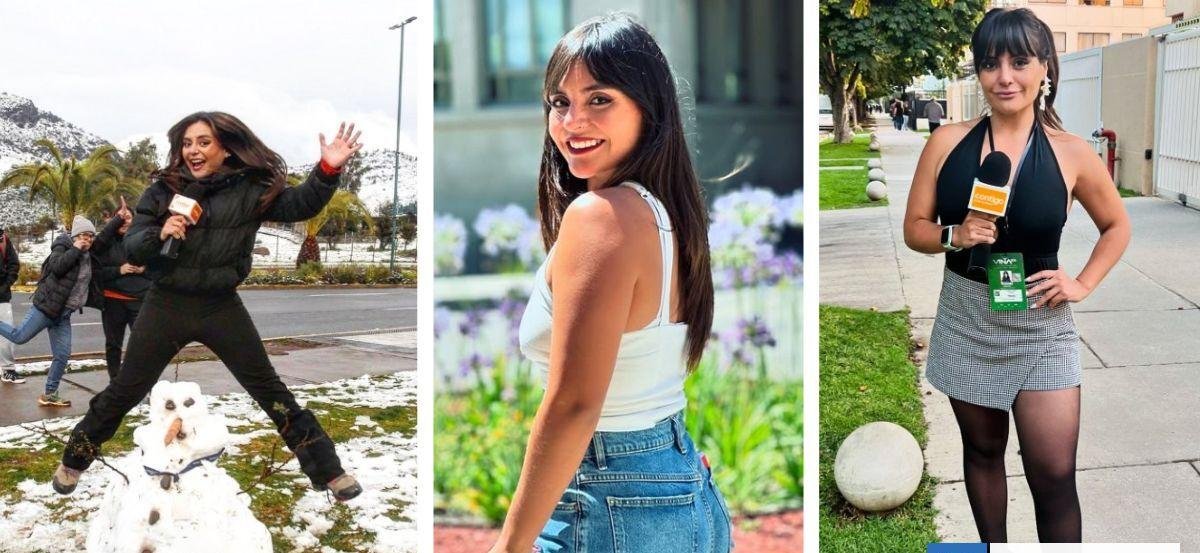 Daniela Muñoz, la periodista revelación de los últimos años: "Soy muy feliz haciendo mi pega"