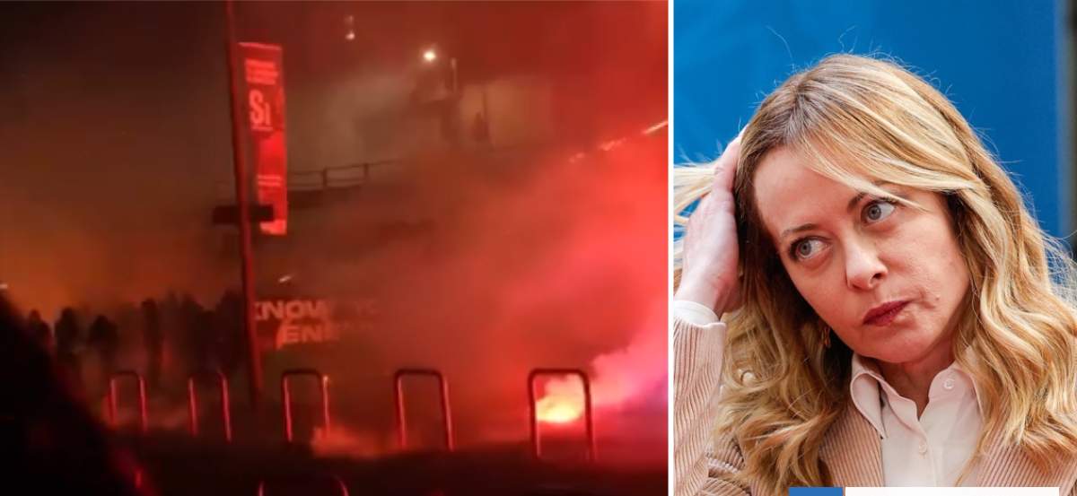 Meloni califica de "enemigos de Italia" a manifestantes en Milán por los Juegos Olímpicos
