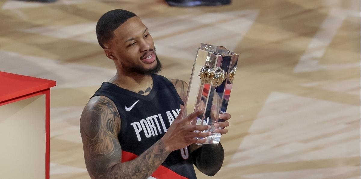 Lillard agrandó su leyenda con su ansiado tercer título de triples en el All-Star NBA