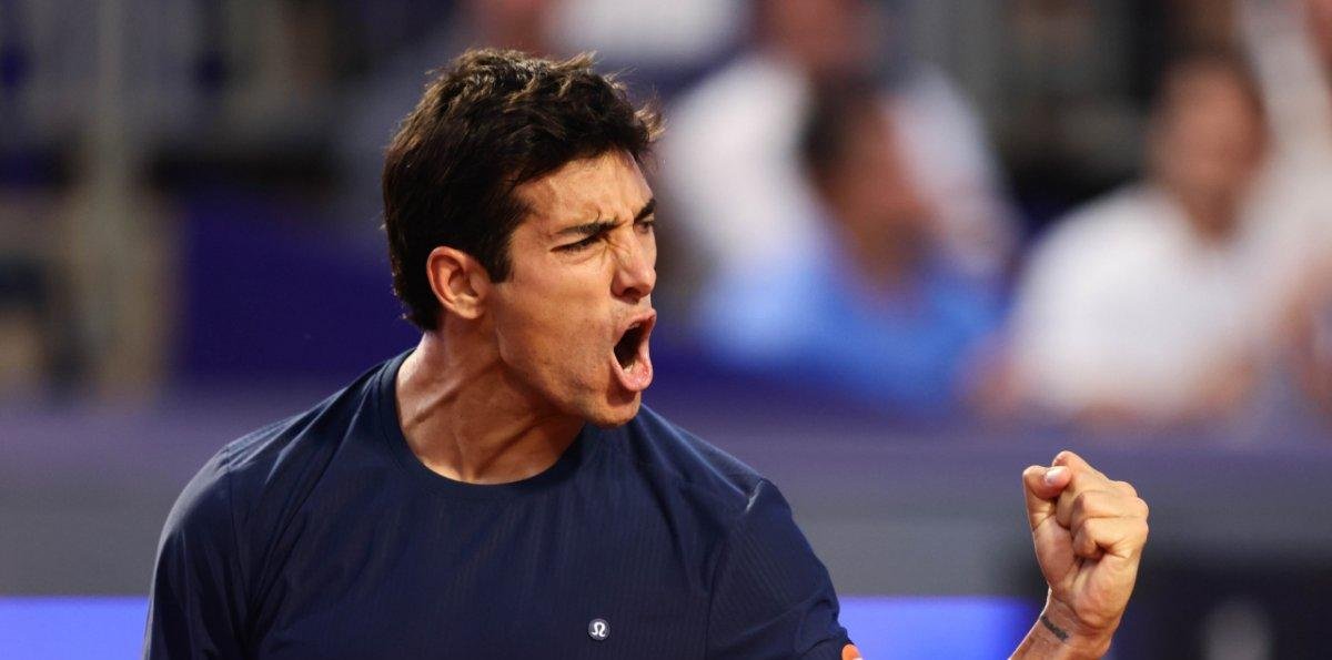 Cristian Garin tuvo gran remontada ante Juan Manuel Cerúndolo y pasó a octavos del Chile Open