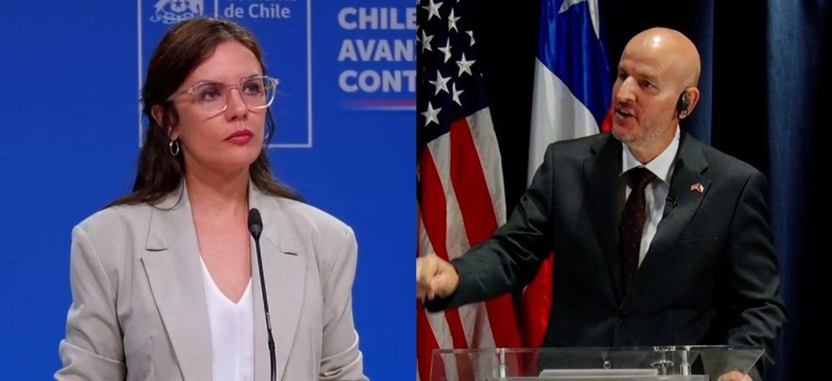 Crece tensión entre gobierno y Estados Unidos: la dura réplica de embajador norteamericano a Vallejo - La Tercera